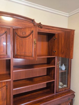 Mueble Salón Boiserie Clásico Madera Noble