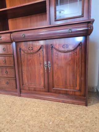 Mueble Salón Boiserie Clásico Madera Noble
