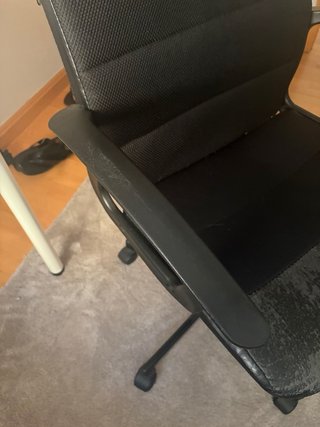 Silla de escritorio negra
