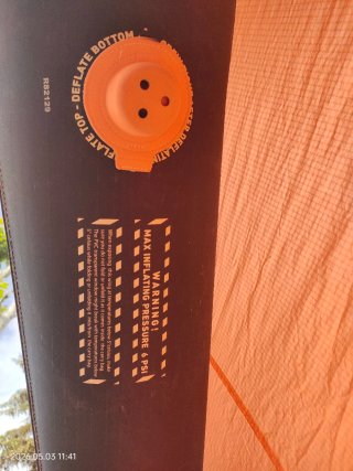 Vela Wing Foil RRD Evo Wing 6.5m2 Naranja