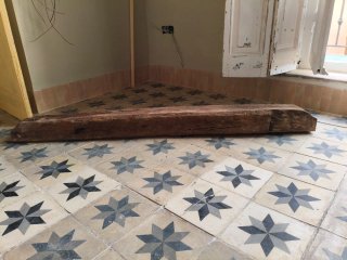Viga Dintel Madera Antigua