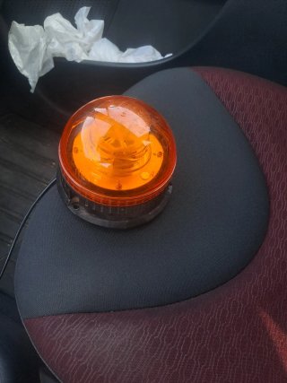 Girofaro Rotativo pirulo led Tractor