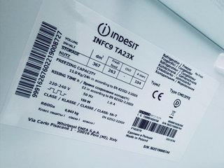 516.Frigorifico Combi Indesit 2x60 No Frost Nuevo