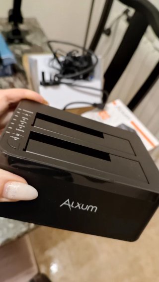 Docking Station Alxum USB 3.0 a SATA Dual Bay
