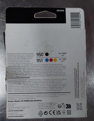 Pack 4 Tinteiros HP 950/951