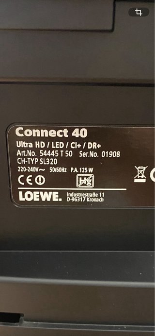 TV Loewe 40 Plata