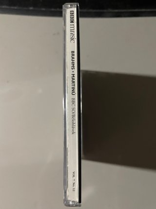 Brahms Sinfonia 2 / Martinu Frescos CD