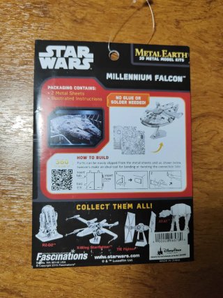 Star Wars 3 maquetas 3D Metal Earth
