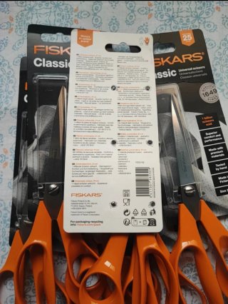 Tijeras Fiskars Classic 25cm Nuevas
