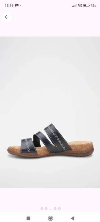 Sandalias Clark Mujer Azul