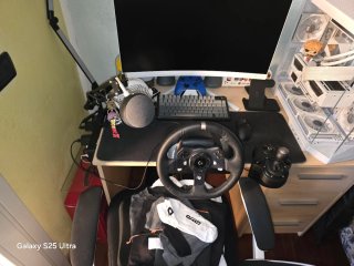 Logitech G920 + pedaliera + cambio ad H + Stand