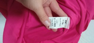 Vestido rosa de fiesta
