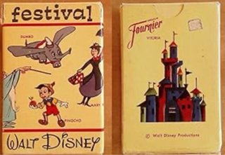 Baralho de cartas da Disney Festival - Fournier