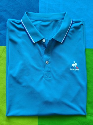 2 Polos Le Coq Sportif Azul