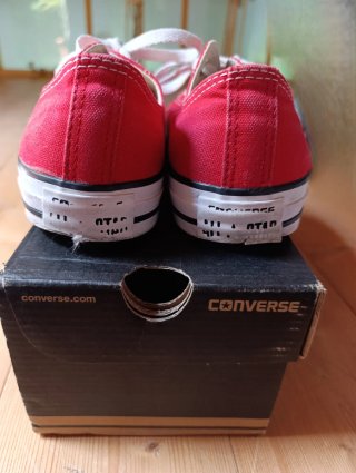 Converse All Star Rosse mis. 40