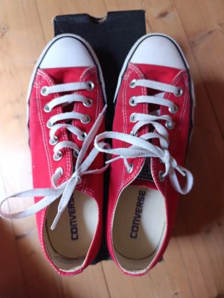 Converse All Star Rosse mis. 40