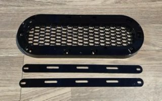 Soporte para  logo Audi  rejilla panal de abeja