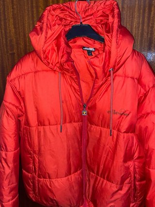 Chaqueta Plumífero Ellesse Naranja Talla L
