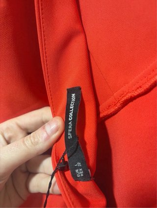 Vestido Sfera evento rojo talla L