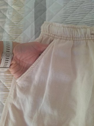 Pantalón corto lino niño