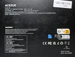 Arrancador Batería ACEZUK Power Bank