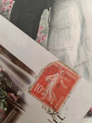 Lote 10 cartoline antiche
