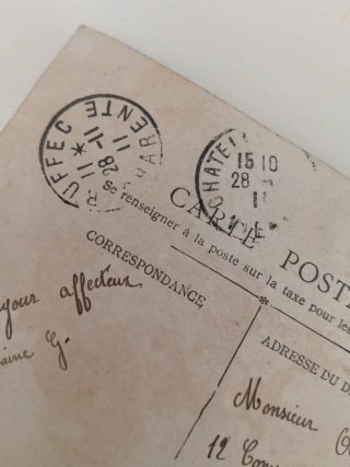 Lote 10 cartoline antiche