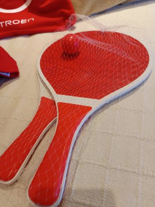 Set de ocio Citroën: gorras, bolsa, botella y pala