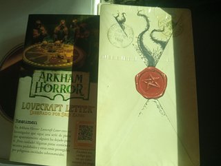 Arkham Horror Lovecraft Letter Novo