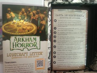 Arkham Horror Lovecraft Letter Novo