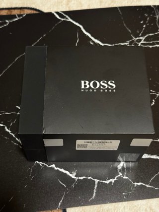 Reloj BOSS Cronógrafo Negro y Plateado