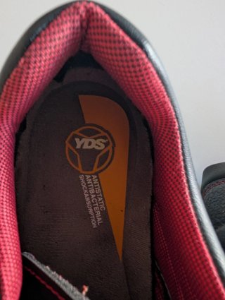 Zapatos seguridad YDS Piel Negra Talla 41