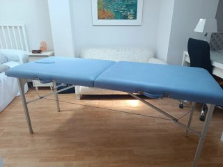 Camilla de masajes, marca ecopostural.