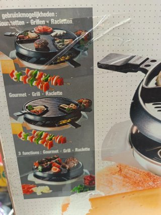 Plancha, parrilla y Raclette Tefa
