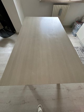 Tavolo da cucina 80x140, allungabile, bianco
