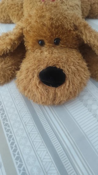 Peluche Perro Marrón Suave