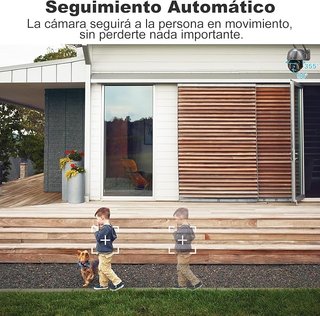 4k Cámara de Vigilancia WiFi, Inalámbrica 8MP
