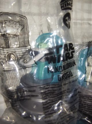 Lote Figuras Star Wars Mandalorian y Grogu