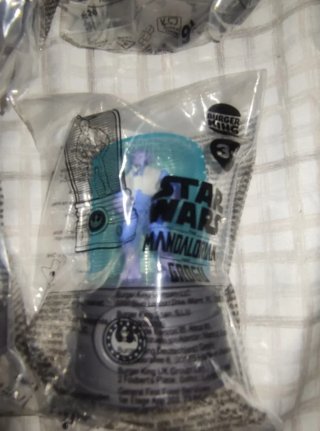 Lote Figuras Star Wars Mandalorian y Grogu