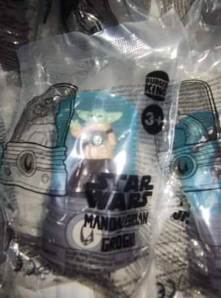 Lote Figuras Star Wars Mandalorian y Grogu