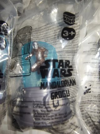 Lote Figuras Star Wars Mandalorian y Grogu