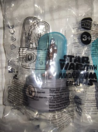 Lote Figuras Star Wars Mandalorian y Grogu