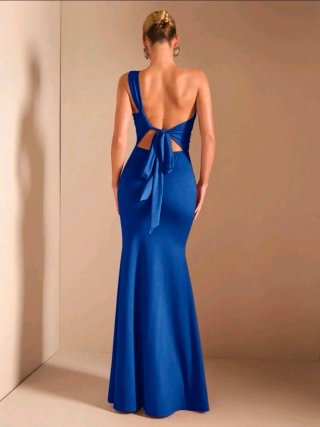 Vestido fiesta graduación azul Talla S (NUEVO)