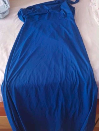 Vestido fiesta graduación azul Talla S (NUEVO)