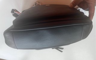 Bolso bandolera RAINSMORE cuero negro