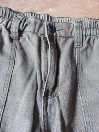 Pantalones cargo verde militar