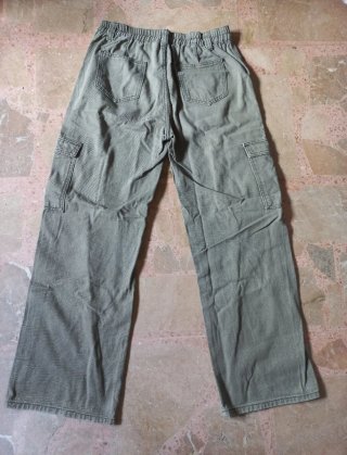 Pantalones cargo verde militar
