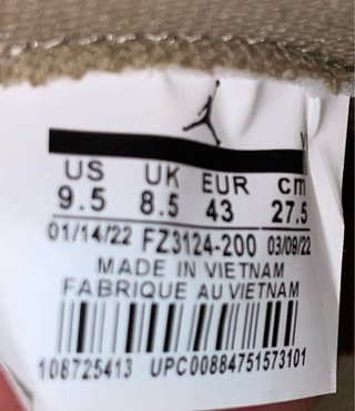 Nike Travis Scott Olive Green Talla 43
