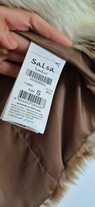Chaleco pelo Salsa multicolor Talla S