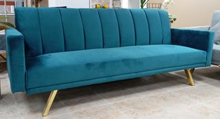 Sofá Cama Bogota, ·Azul·, Cómodo ¡OFERTA!